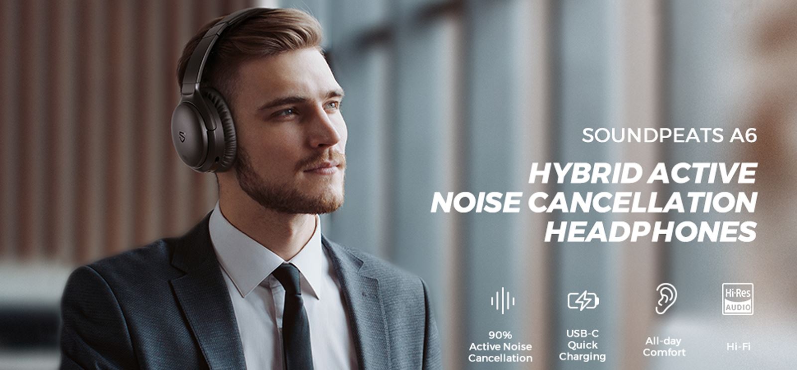 SOUNDPEATS A6 - lifestyle